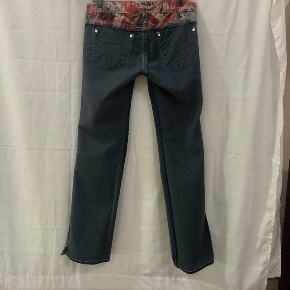 Adiktd Dark Wash Western Denim Jeans Women's size 8/30 Inseam 35 long pre-owned - Picture 8 of 9